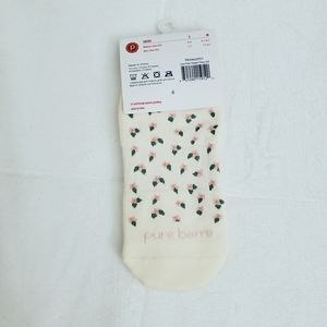 NWT Pure Barre Sticky Socks - Posy